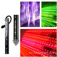 Disco timu meteor dmx rgb taitaia 3d faagaau